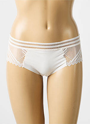 Culotte stretch blanc PASSIONATA femme