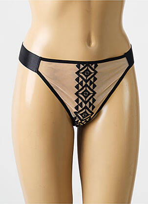 Culotte légère et transparente noir CHANTELLE femme