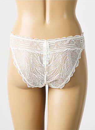 Culotte tissage dentelle blanc TRIUMPH femme