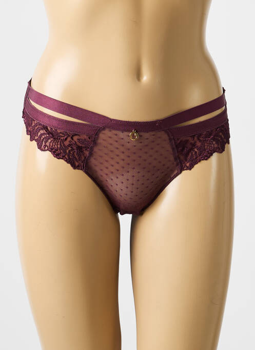 Culotte légère et transparente violet AUBADE femme