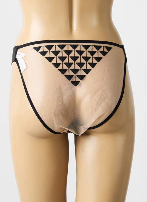 Culotte légère et transparente noir CHANTELLE femme