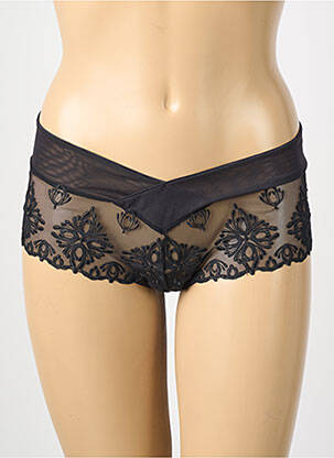 Shorty broderie noir CHANTELLE femme
