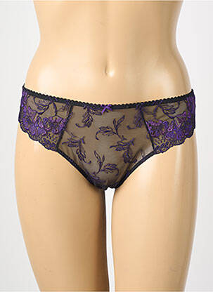 Tanga broderie noir AUBADE femme