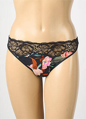 Tanga tanga noir AUBADE femme