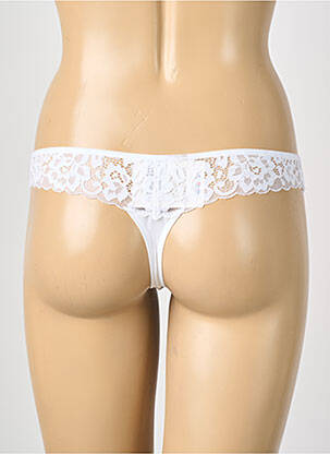 Tanga tanga blanc CALIDA femme
