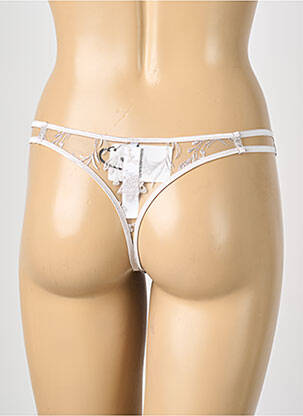 Tanga broderie gris AUBADE femme