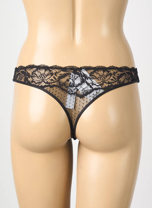 Tanga tanga noir AUBADE femme