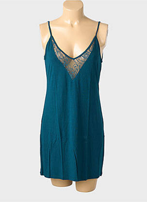 Nuisette/combinette col v bleu AUBADE femme