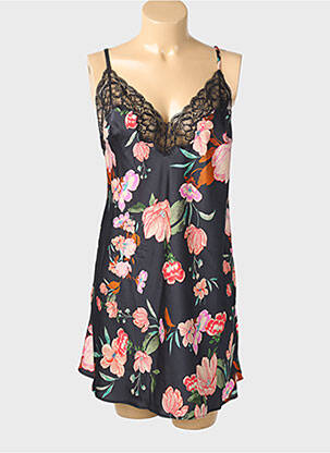 Nuisette/combinette col v noir AUBADE femme