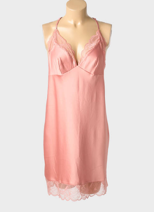 Nuisette/combinette col v rose CHANTELLE femme