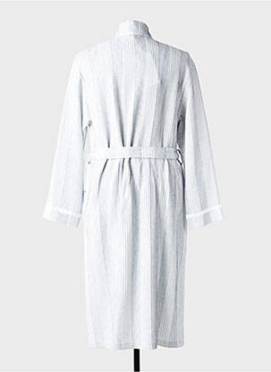 Robe de chambre col v blanc TAUBERT homme