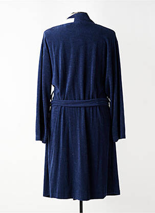 Robe de chambre col v bleu SO...SPA homme