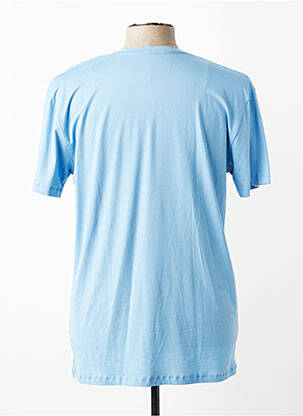 T-shirt coupe cintrée manches courtes bleu MEY homme