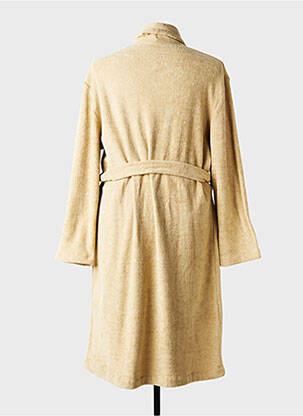 Robe de chambre col v beige CHRISTIAN CANE homme