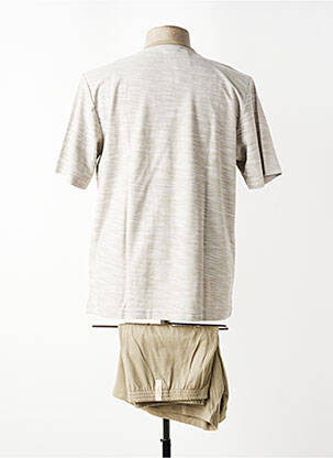 Pyjashort imprimé fantaisie vert HOM homme