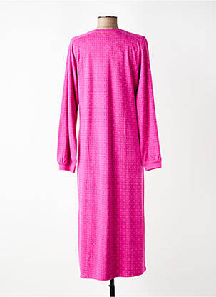 Chemise de nuit manches longues rose CALIDA femme