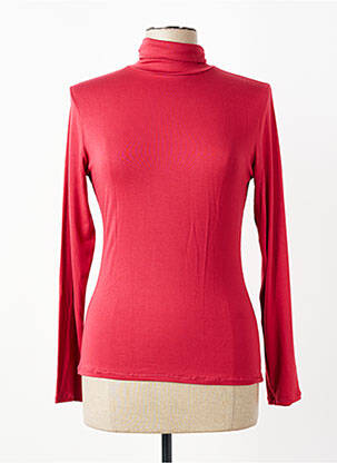 T-shirt manches longues manches longues rouge PAIN DE SUCRE femme