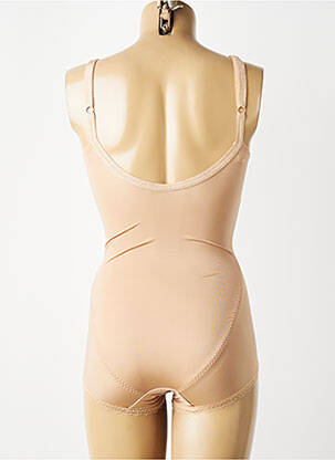 Body lingerie effet matière satinée chair BARBARA femme