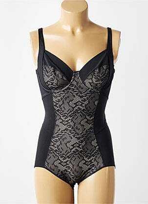 Body lingerie effet matière satinée noir CHANTELLE femme