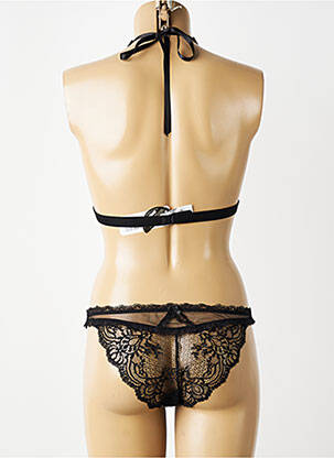 Body lingerie légère et transparente noir LISE CHARMEL femme