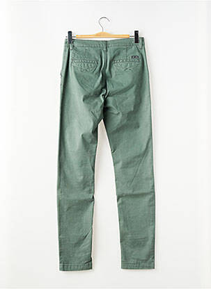 Pantalon chino tissage popeline taille normale vert SAINT JAMES homme