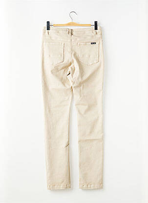 Jeans coupe slim poches taille normale beige SAINT JAMES homme