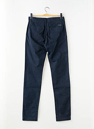 Pantalon chino tissage popeline taille normale bleu SAINT JAMES homme