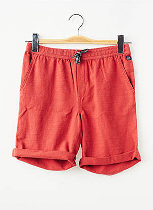Short stretch taille élastique orange ELLE EST OU LA MER garçon