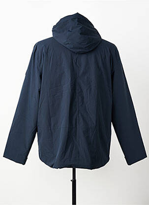 Doudoune poches a capuche bleu BERMUDES homme