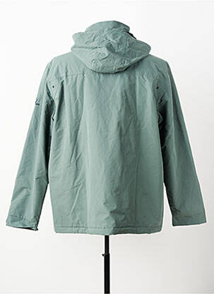 Parka manches longues a capuche vert BERMUDES homme