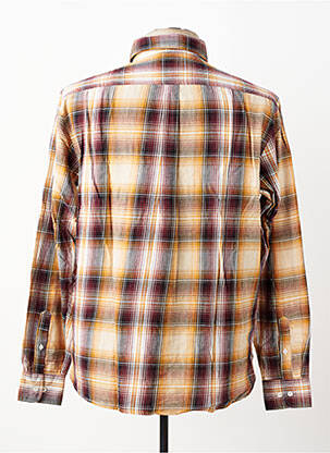 Chemise manches longues poches beige MAT DE MISAINE homme