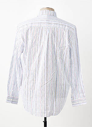 Chemise manches longues coupe cintrée blanc DEAUVILLE & ARMOR-LUX homme