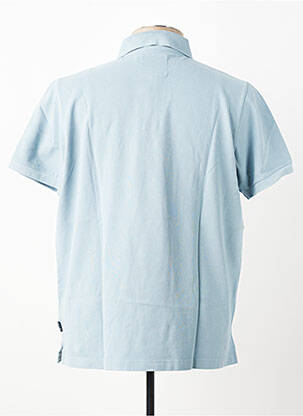 Polo stretch manches courtes bleu BERMUDES homme