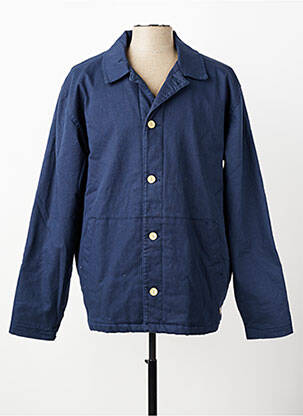 Veste casual fermeture boutonnée sur le devant bleu ARMOR LUX homme