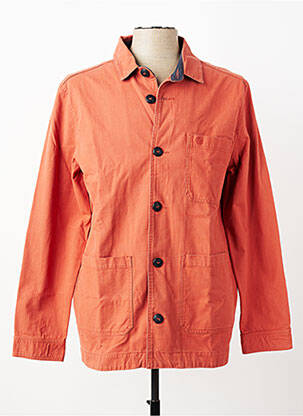 Veste casual fermeture boutonnée sur le devant orange MAT DE MISAINE homme