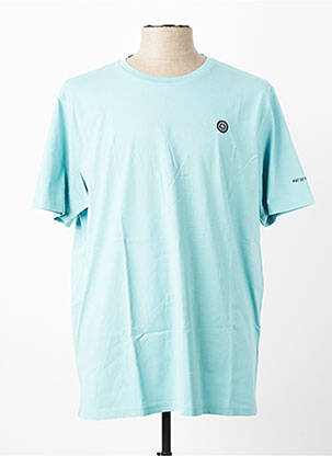 T-shirt broderie manches courtes bleu BERMUDES homme