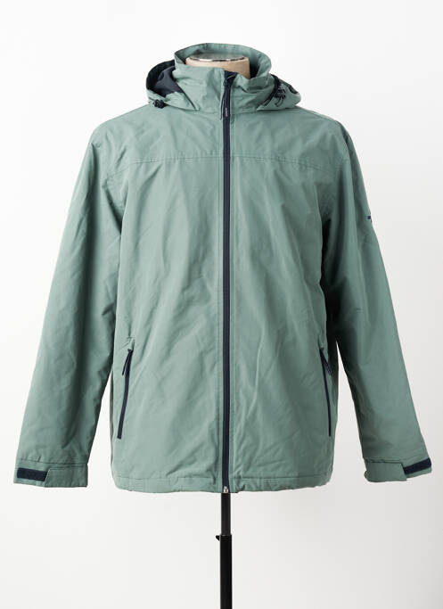 Parka finition intérieure doublure polaire a capuche vert BERMUDES homme