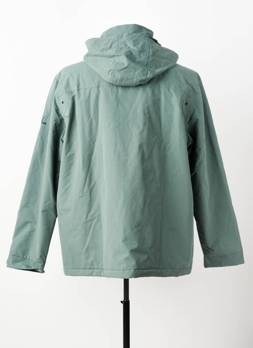 Parka finition intérieure doublure polaire a capuche vert BERMUDES homme