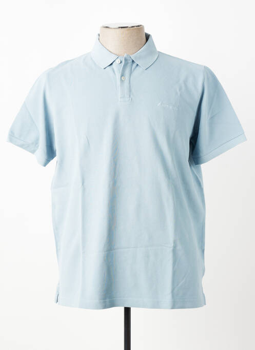 Polo stretch manches courtes bleu BERMUDES homme