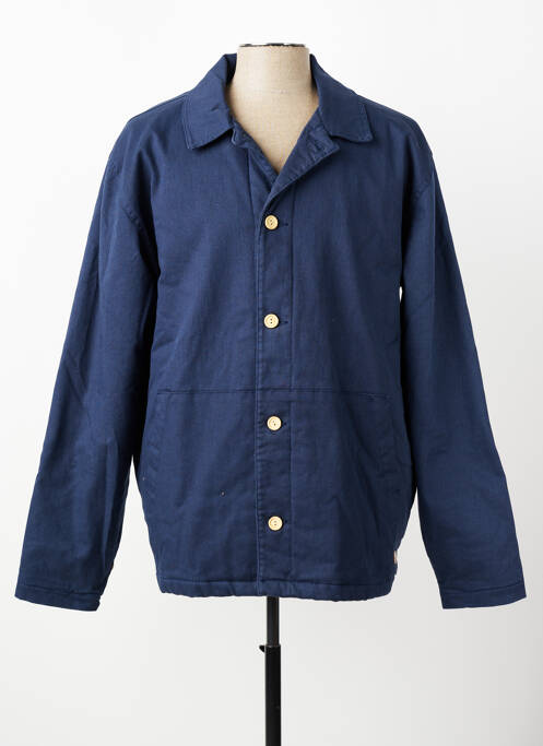 Veste casual fermeture boutonnée sur le devant bleu ARMOR LUX homme