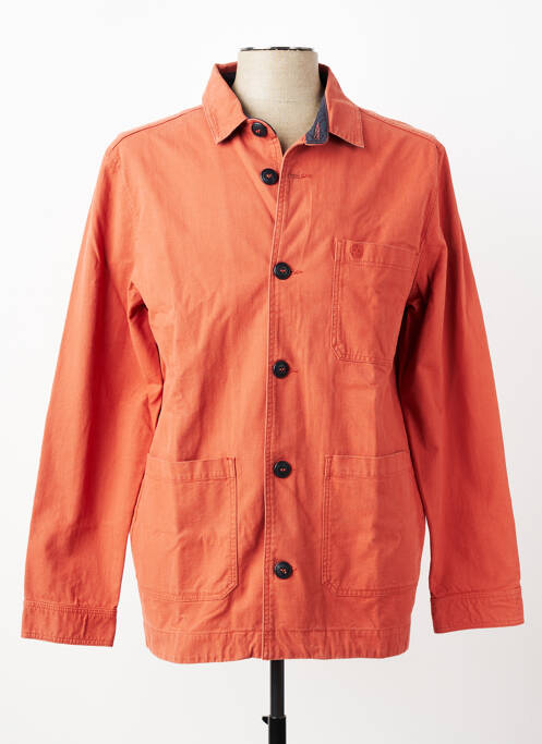 Veste casual fermeture boutonnée sur le devant orange MAT DE MISAINE homme
