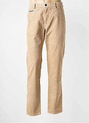 Pantalon chino stretch taille normale beige MAT DE MISAINE homme
