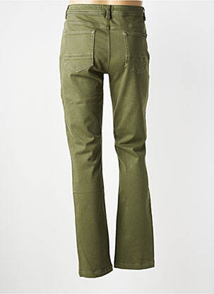 Pantalon droit stretch taille normale vert SAINT JAMES homme