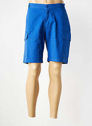 Bermuda stretch taille normale bleu SAINT JAMES homme