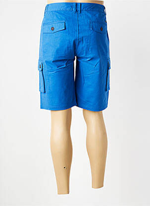 Bermuda stretch taille normale bleu BERMUDES homme