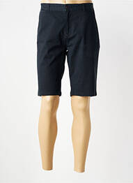 Bermuda stretch taille normale bleu BERMUDES homme