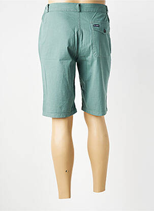 Bermuda stretch taille normale vert LE GLAZIK homme