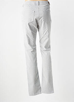 Pantalon droit stretch taille normale gris SAINT JAMES femme