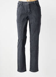 Jeans coupe droite stretch taille normale gris STARK femme