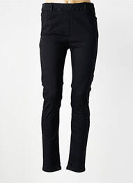 Jeans coupe slim stretch taille normale noir SAINT JAMES femme